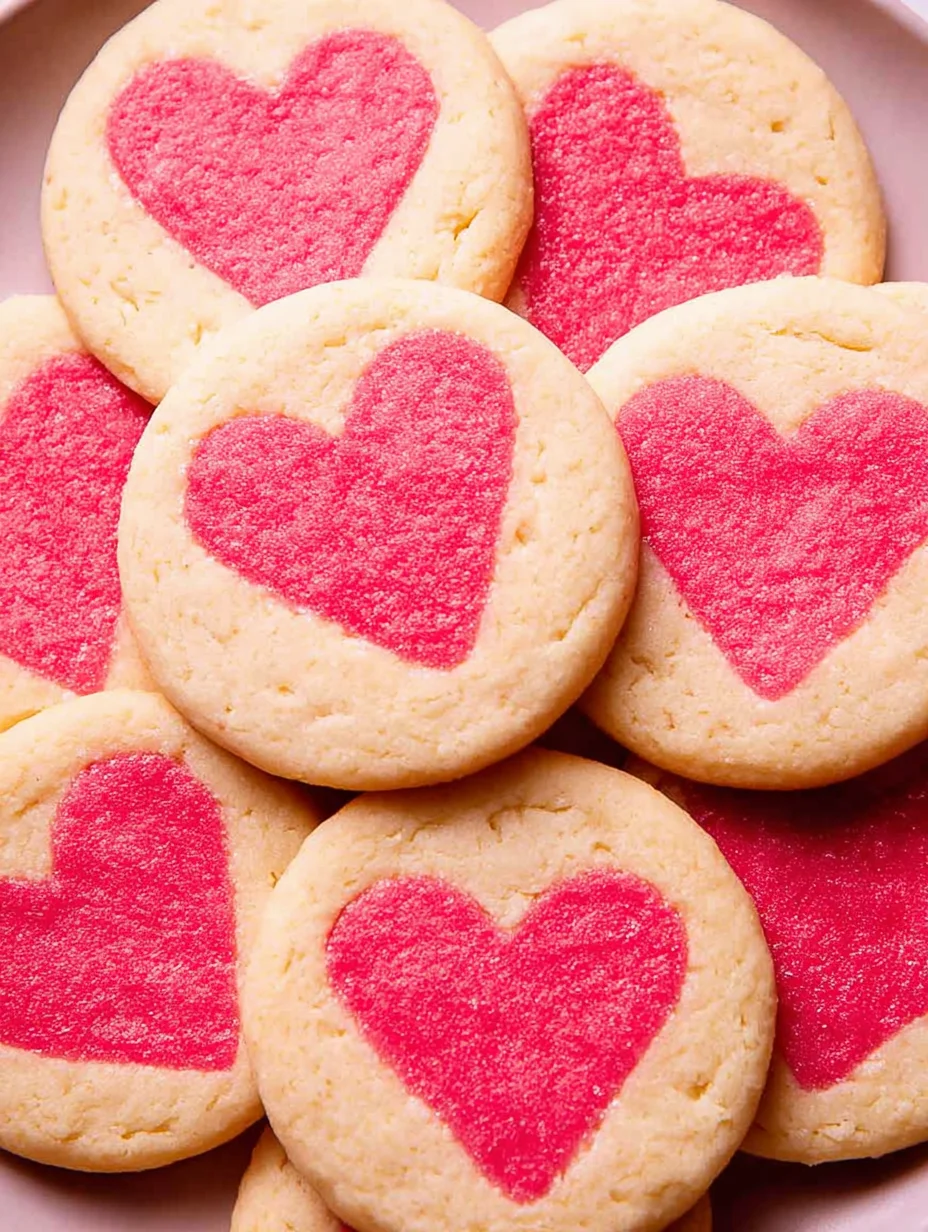 Slice and Bake Valentine's Day Cookies