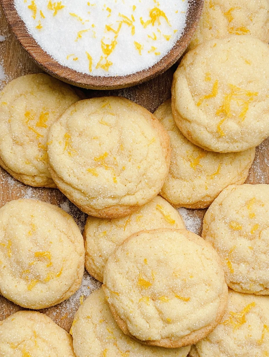 Soft & Chewy Lemon Cookies