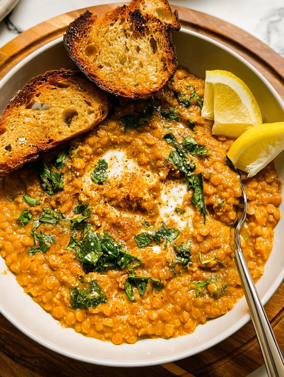 Spicy Red Lentil Curry