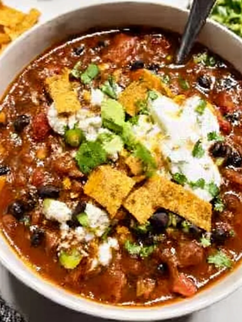 Vegan Black Bean Chili