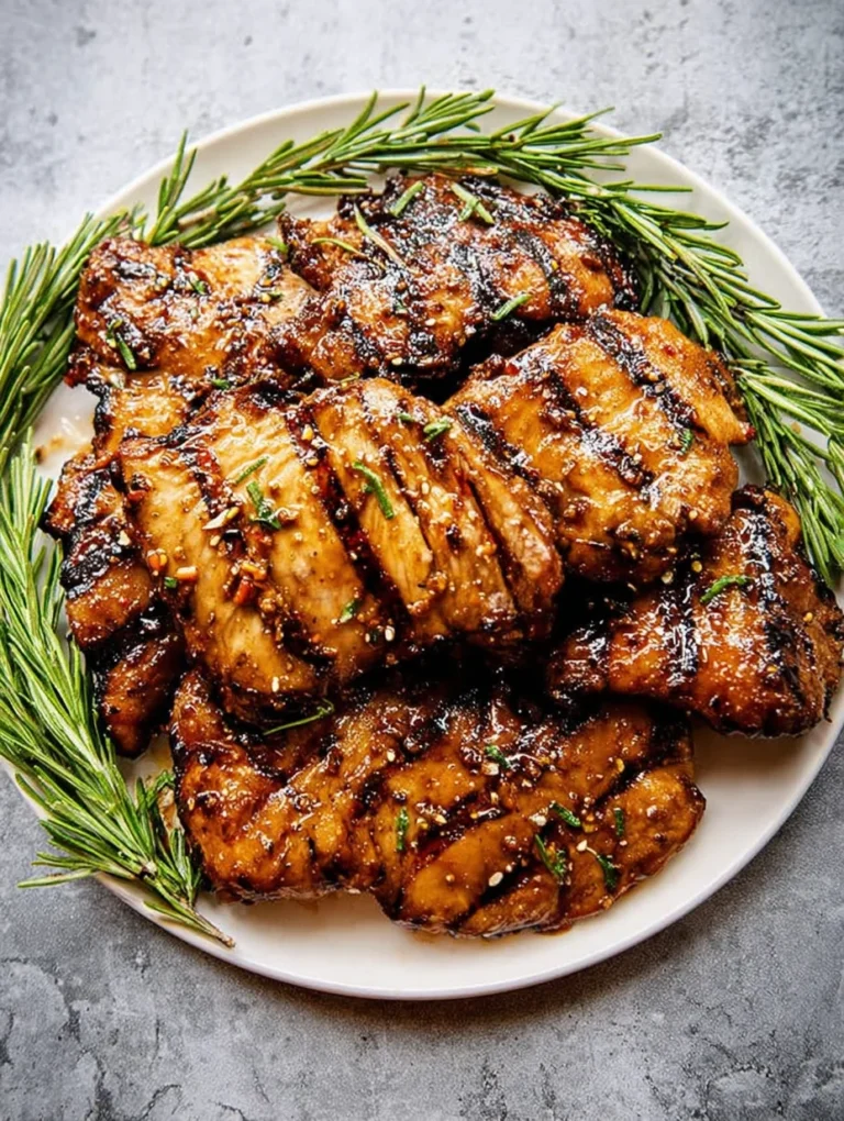 Brown Sugar Bourbon Marinade
