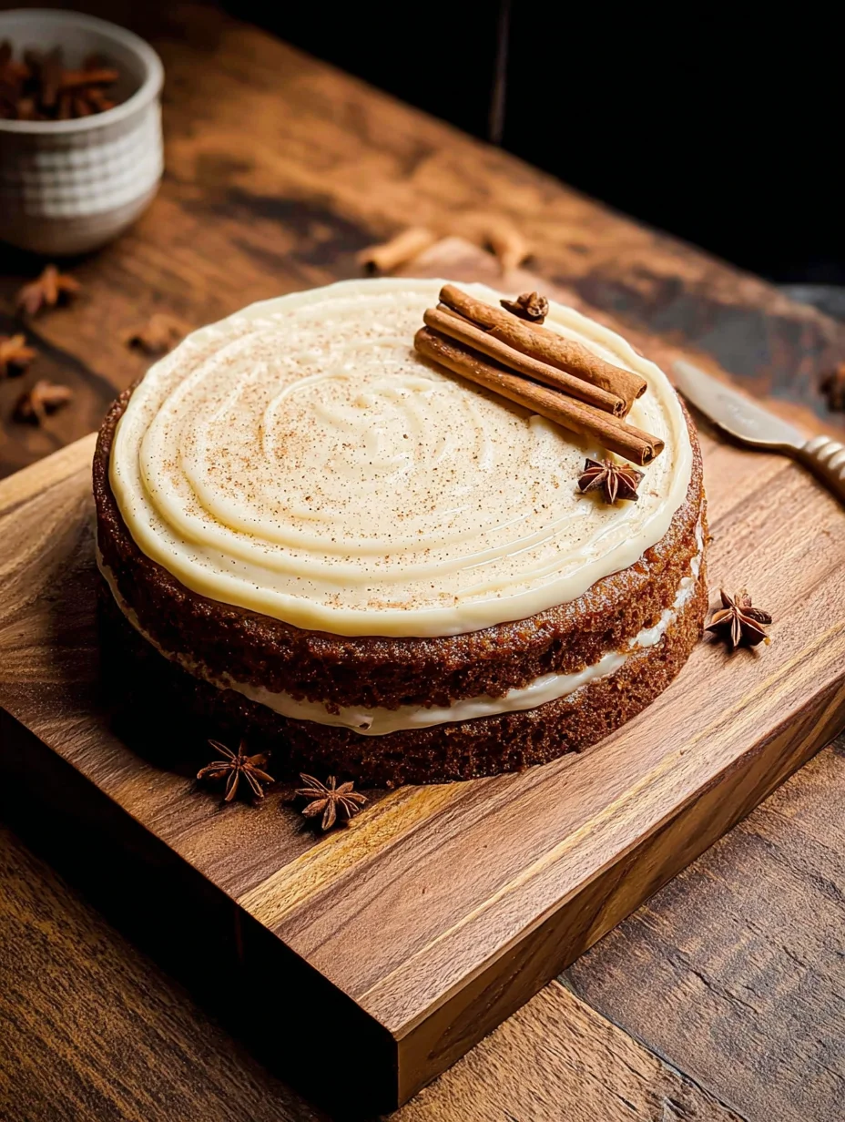 Brown Sugar Chai Cake