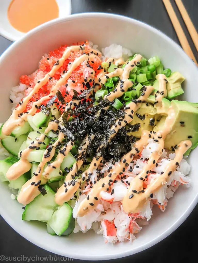 California Sushi Bowls