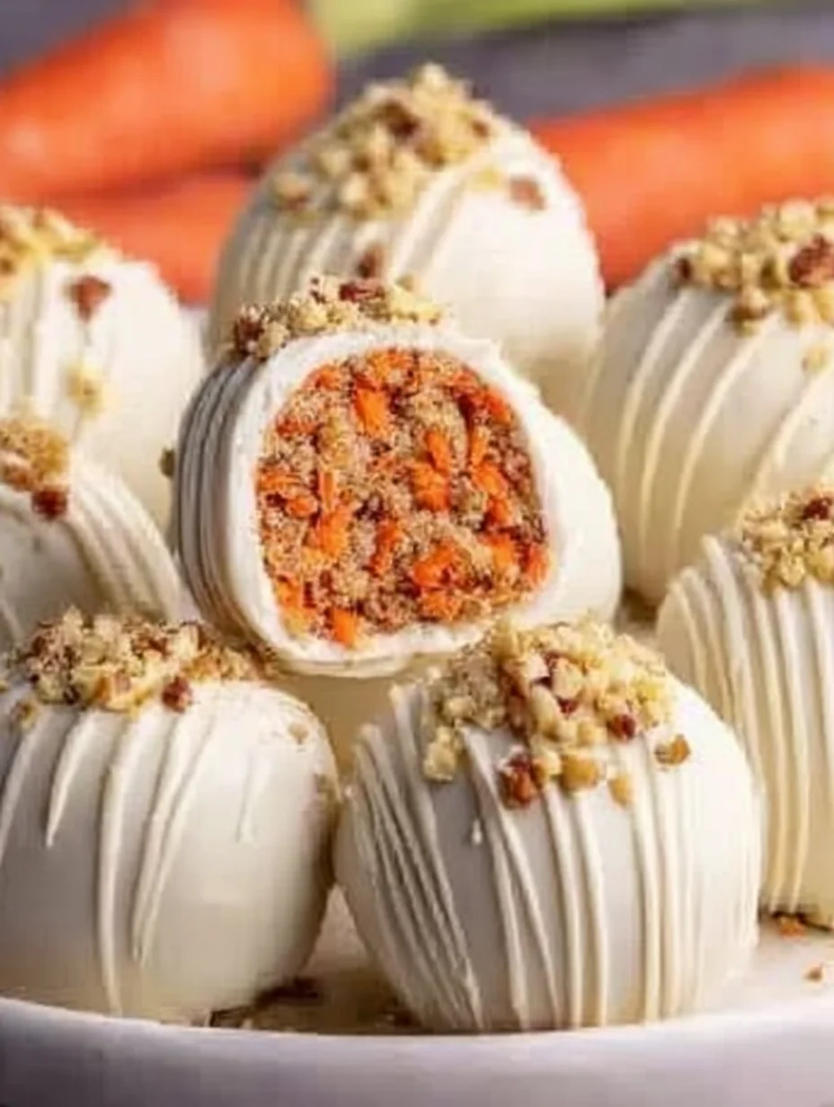 Carrot Cake Truffles