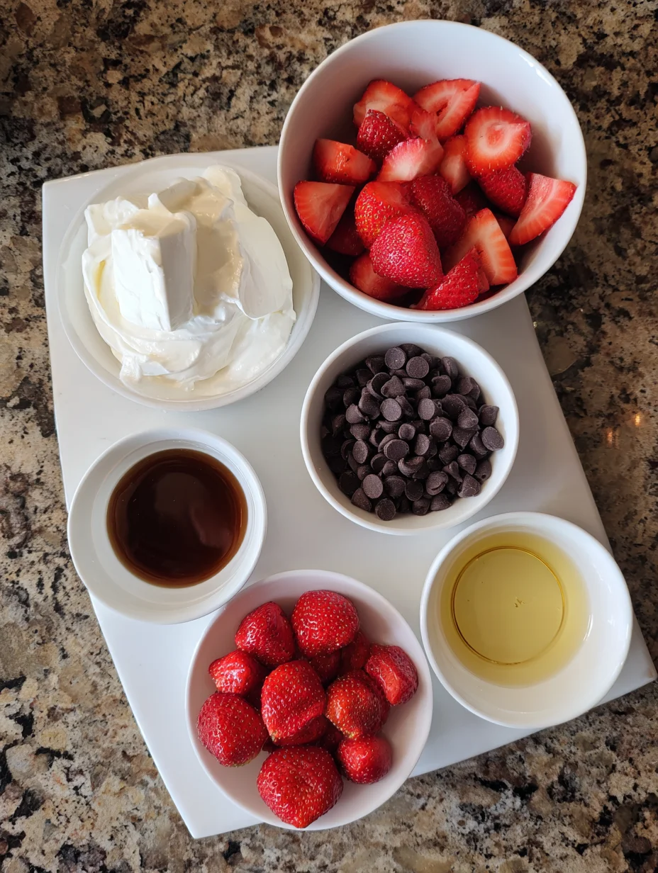 Chocolate Strawberry Yogurt Clusters
