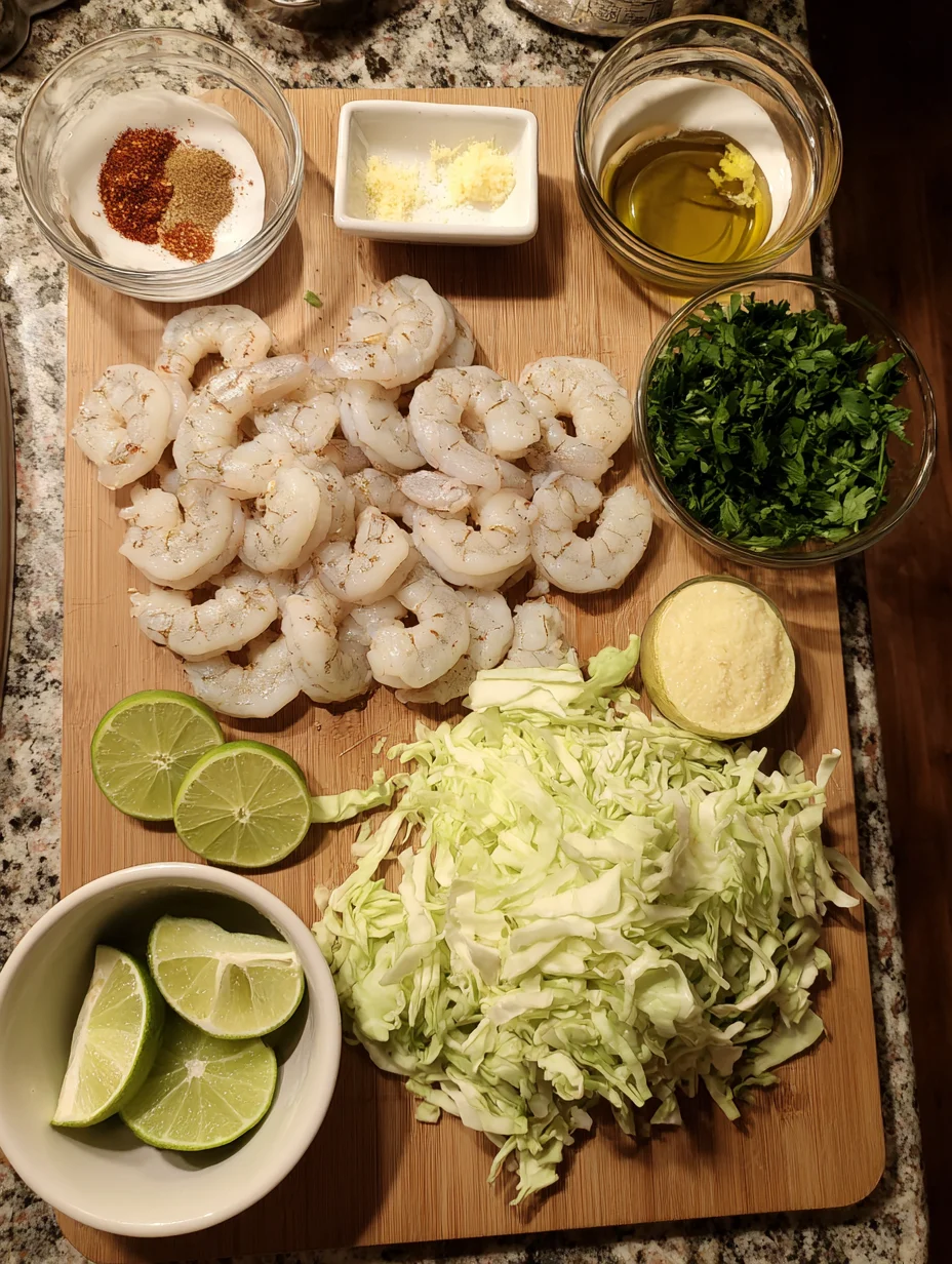 Cilantro Lime Shrimp Tacos