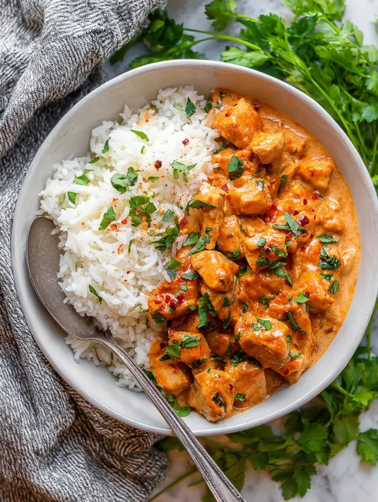 Coconut Chicken Rice Bowl