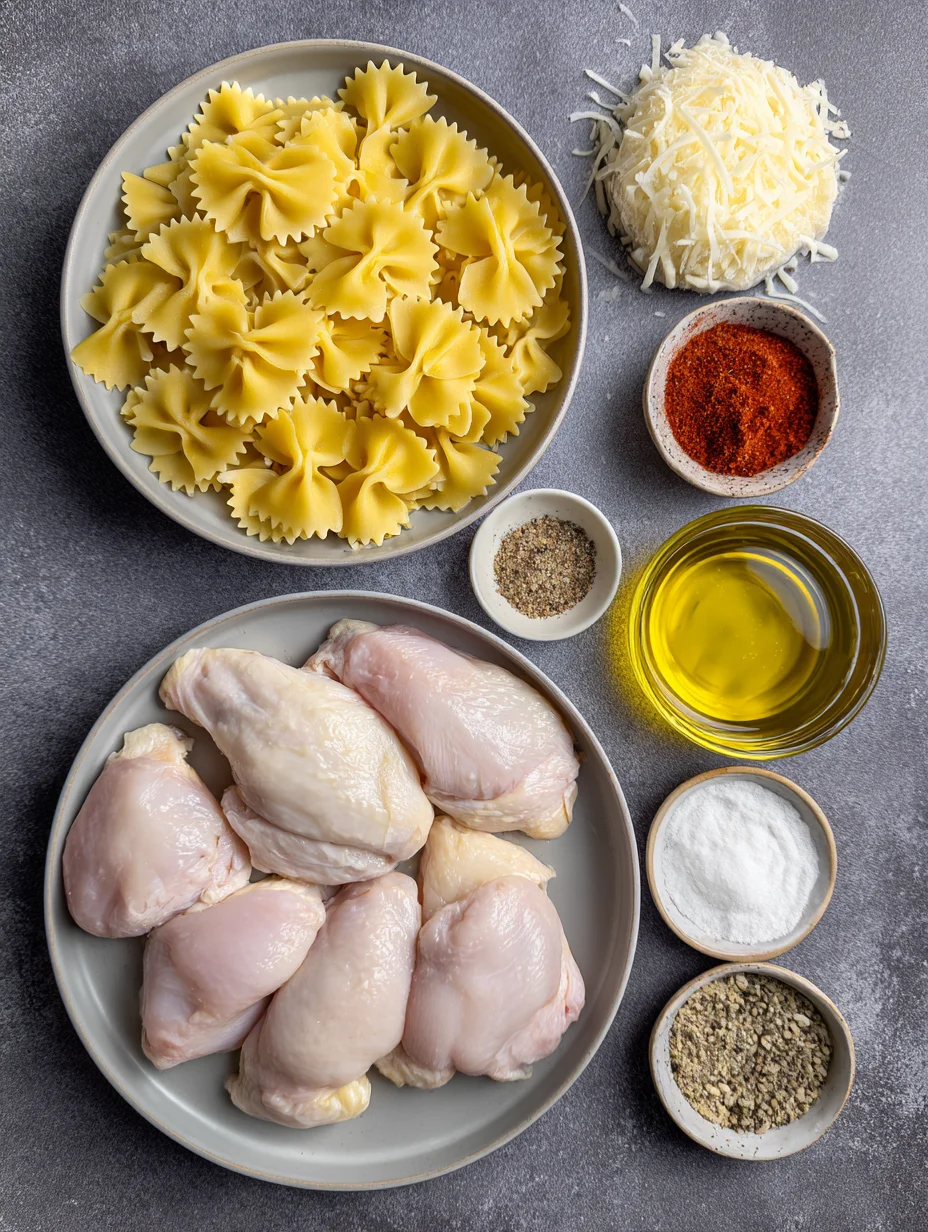 Creamy Chicken and Corn Pasta with Bacon