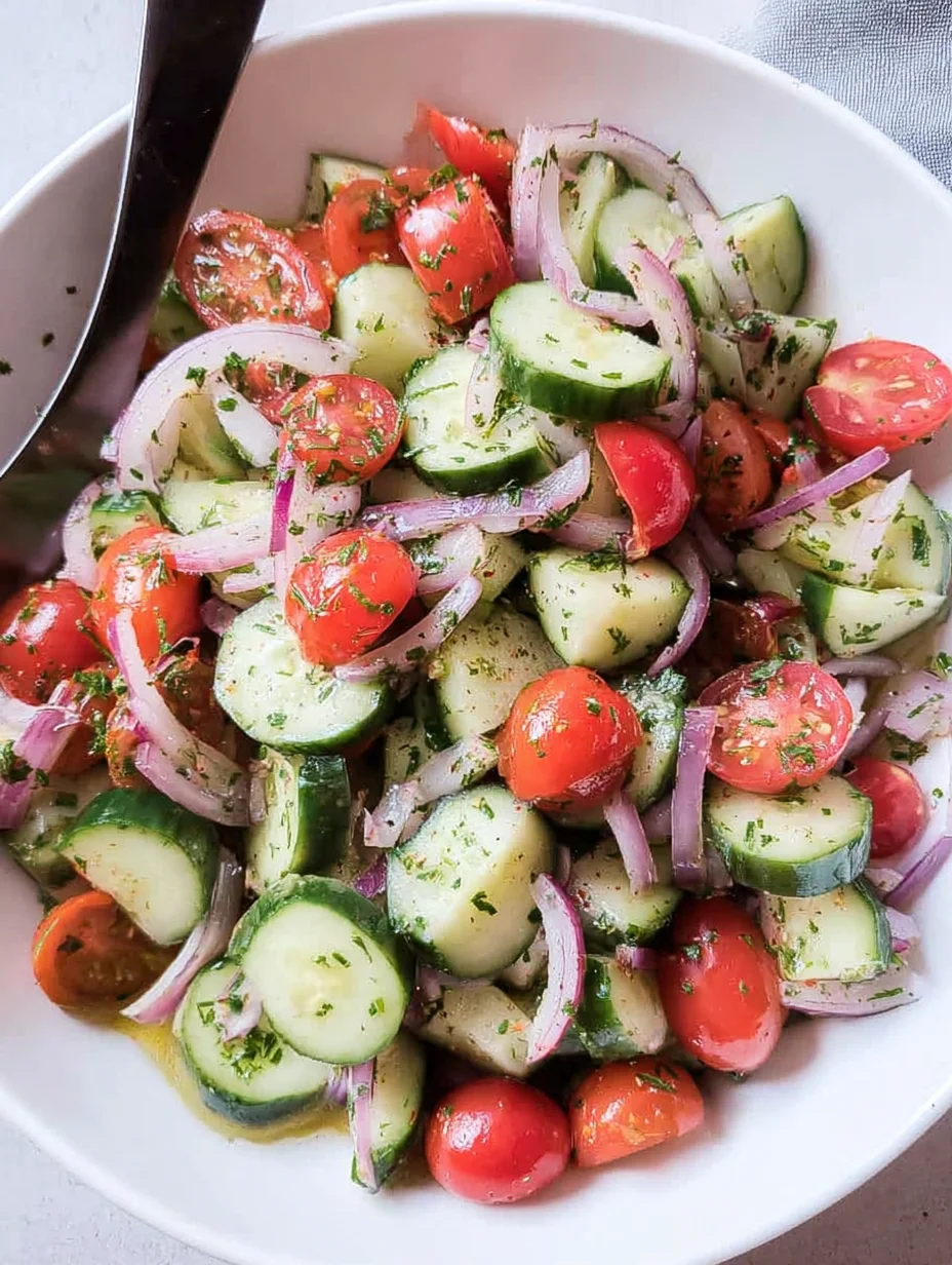 Cucumber Tomato Salad
