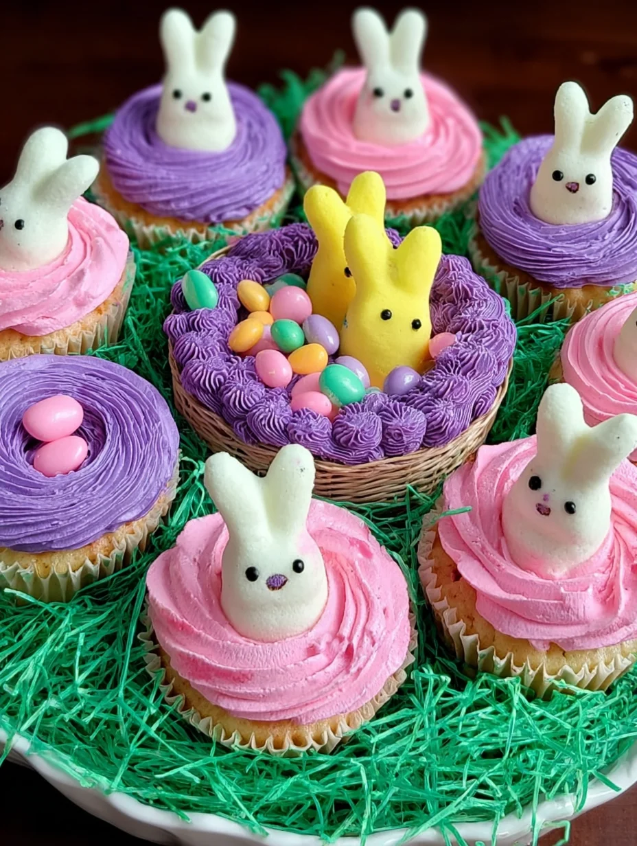 Easter Basket Cupcakes
