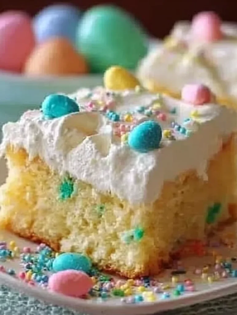 Easter Poke Cake