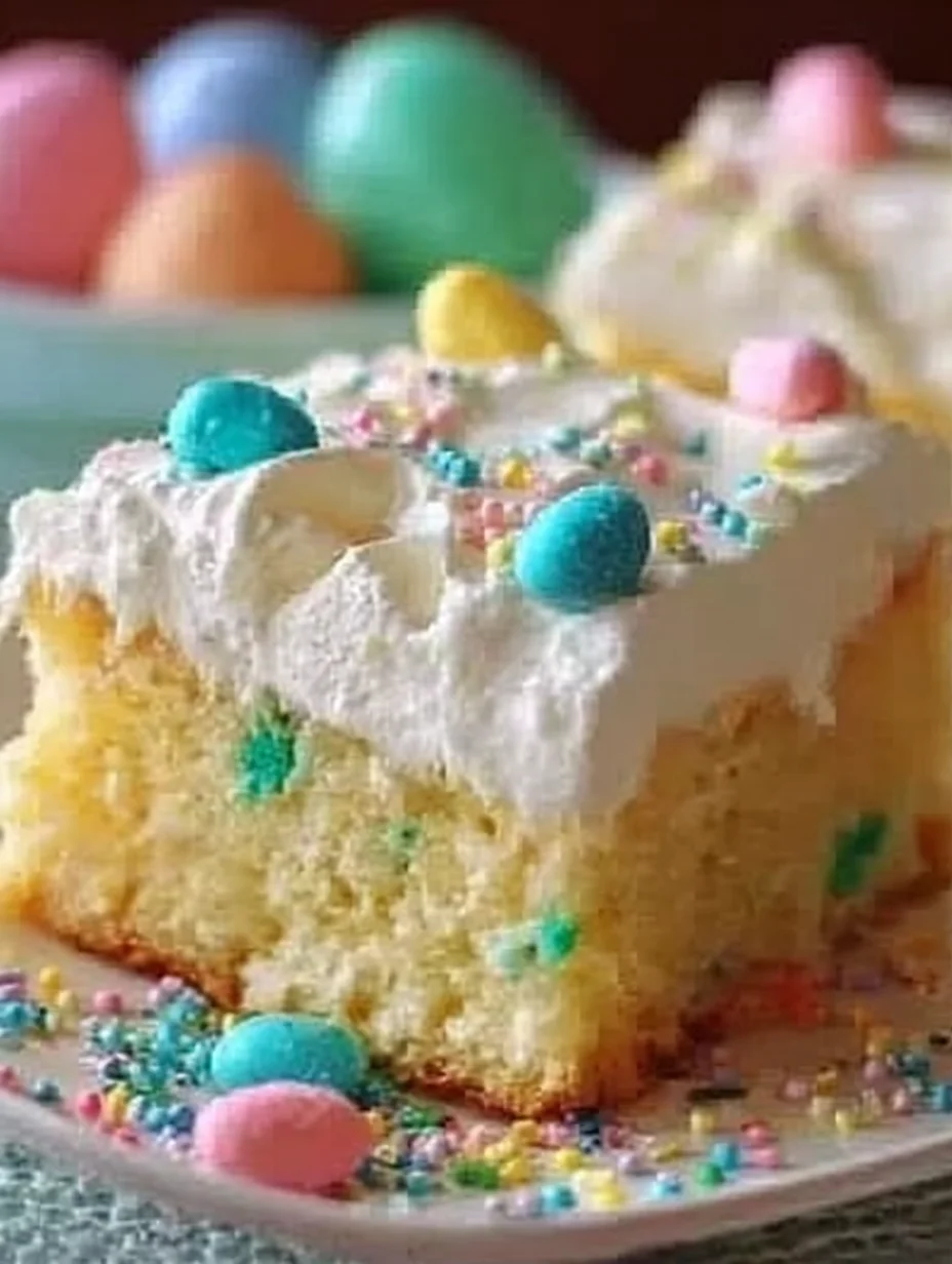 Easter Poke Cake
