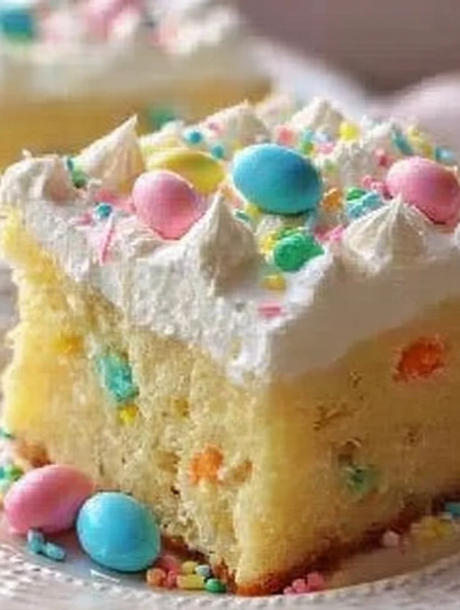 Easter Poke Cake