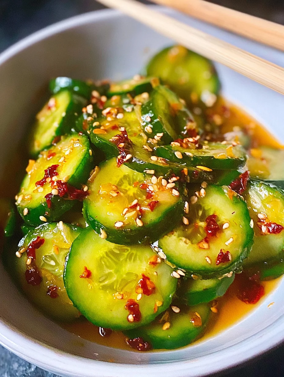 Easy Asian Cucumber Salad