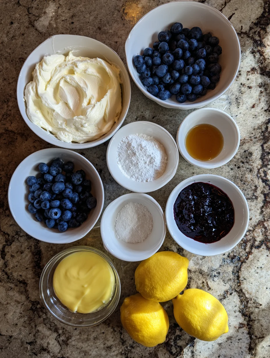 Easy Lemon Blueberry Trifle