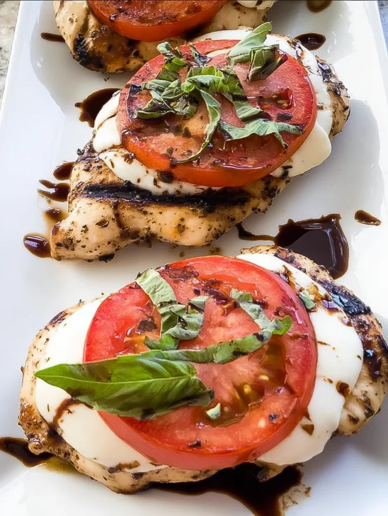 Grilled Chicken Caprese
