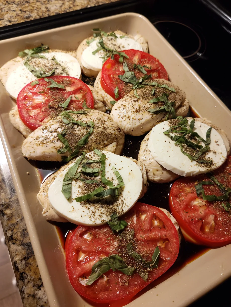 Grilled Chicken Caprese