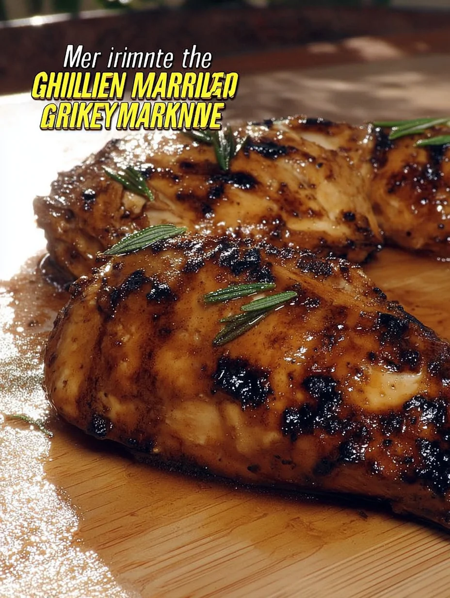 Grilled Chicken Marinade