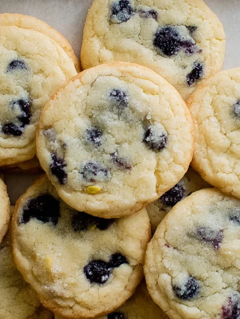 Lemon Blueberry Cookies