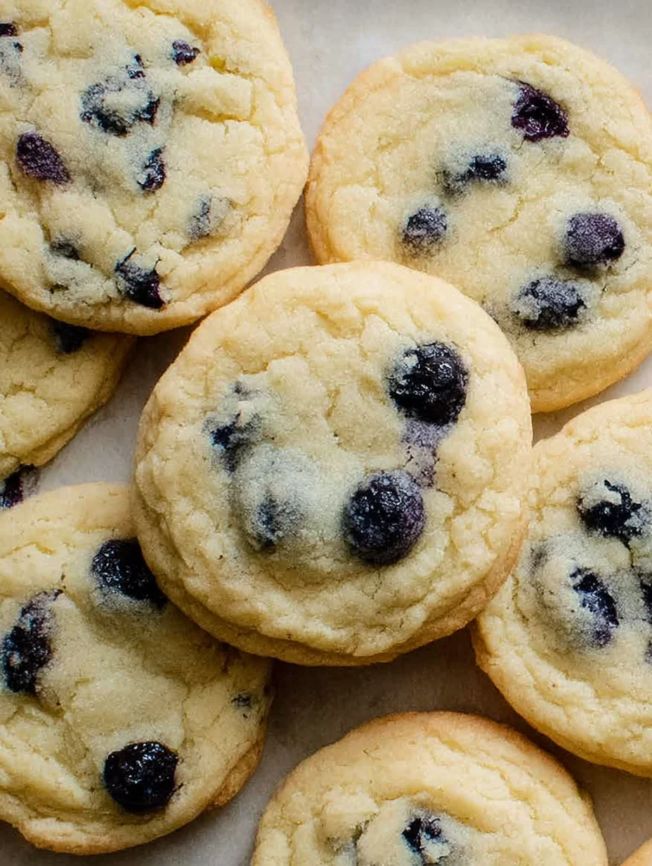 Lemon Blueberry Cookies