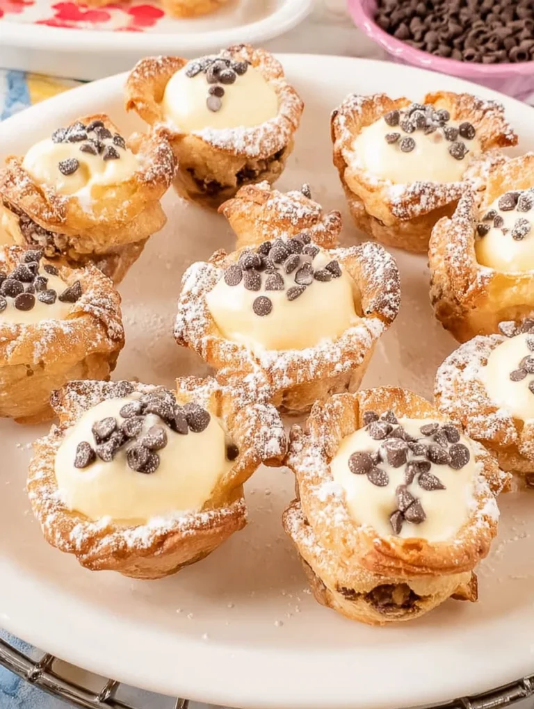 Mini Cannoli Cups
