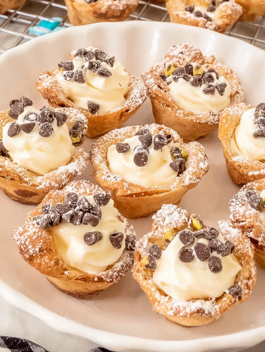 Mini Cannoli Cups