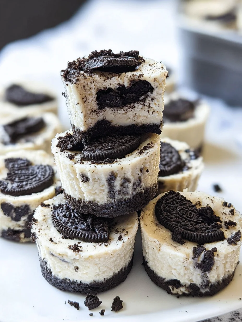 Oreo Cheesecake Bites