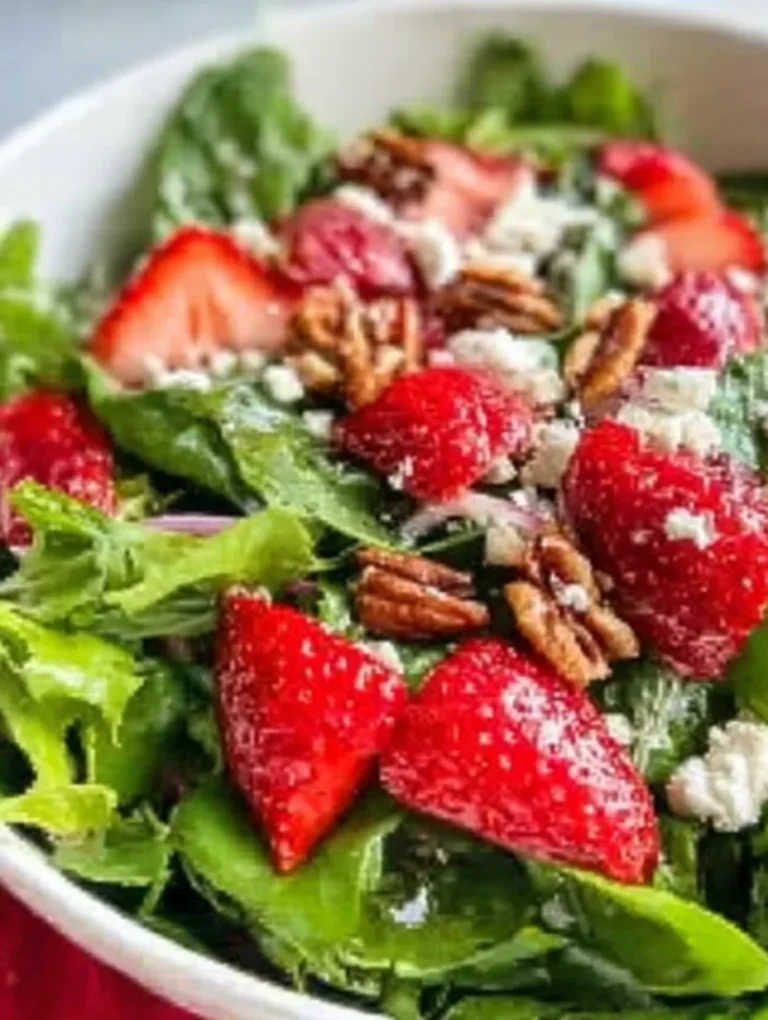 Quick Easter Strawberry Spring Salad