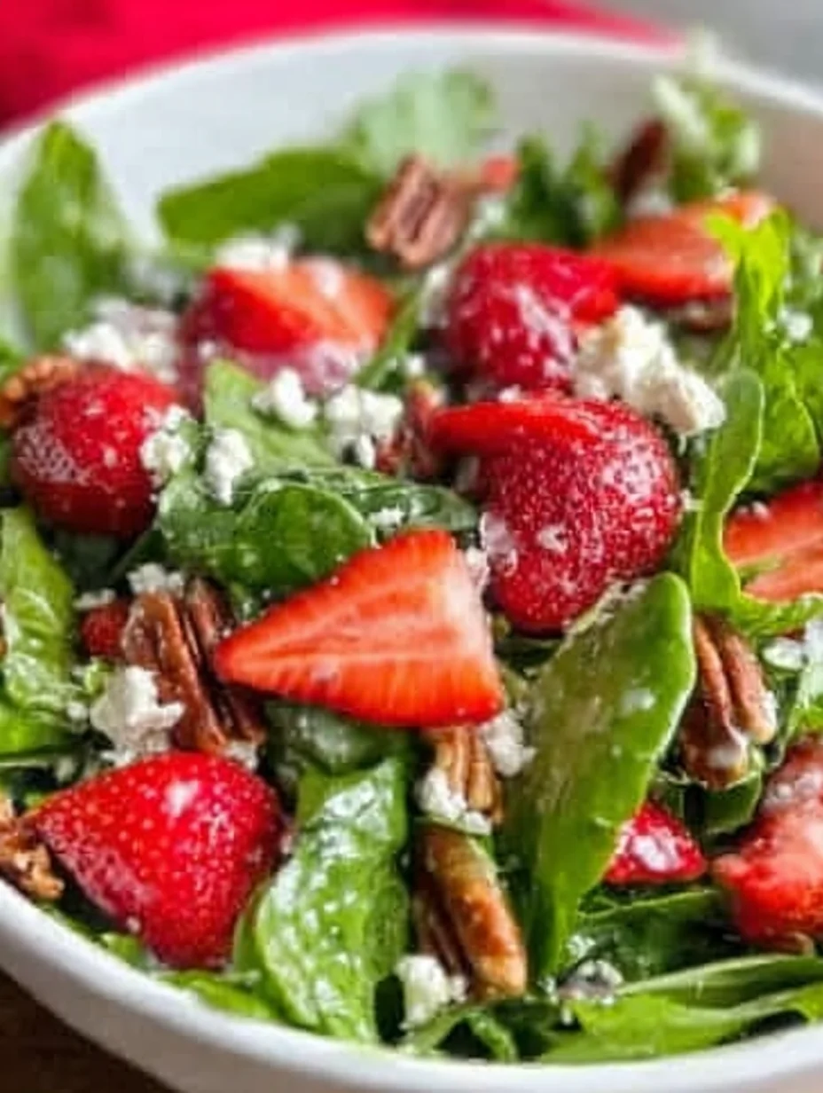 Quick Easter Strawberry Spring Salad
