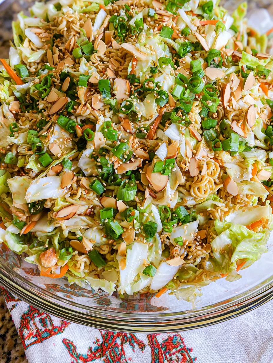 Ramen Noodle Salad