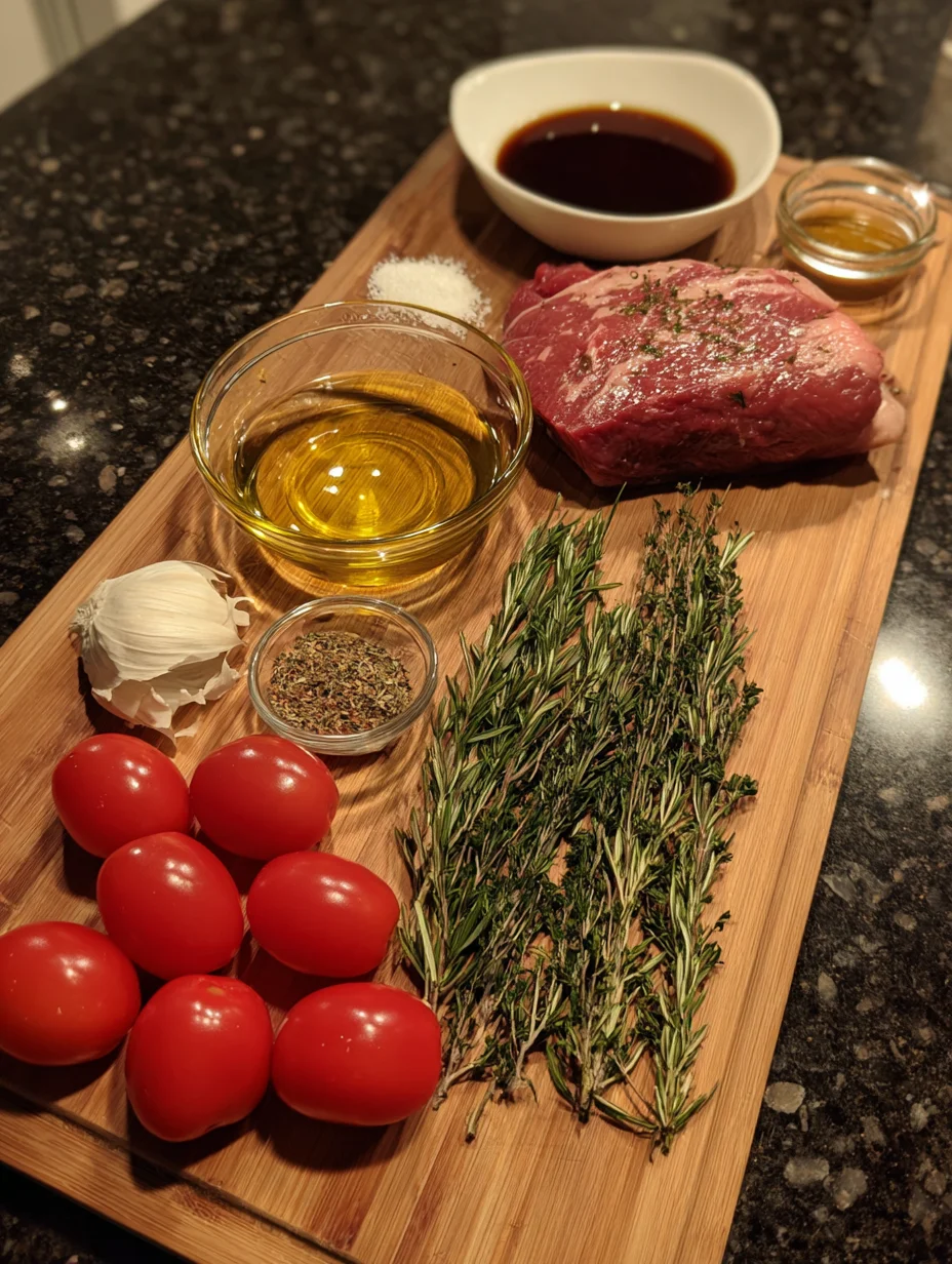 Rosemary Garlic Steak Kebabs