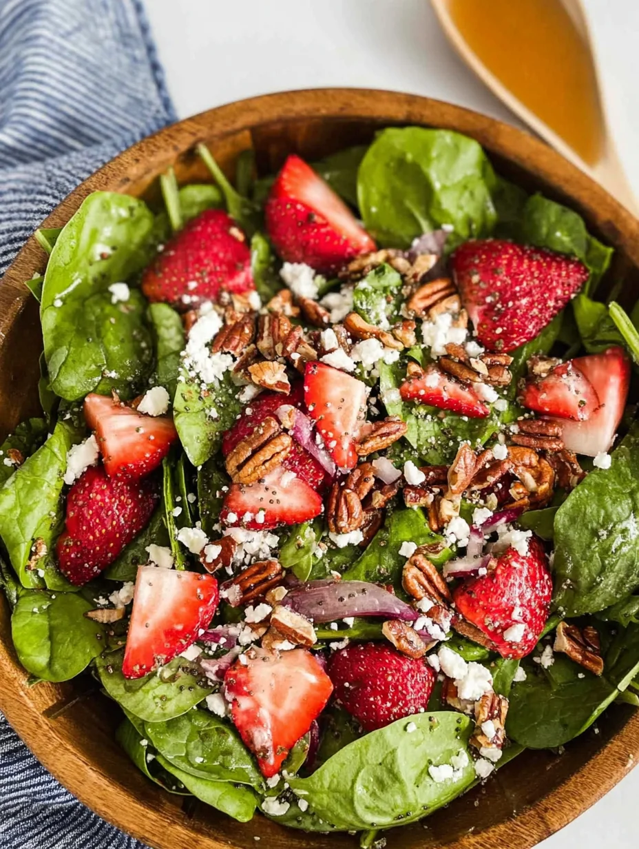Spinach Strawberry Salad