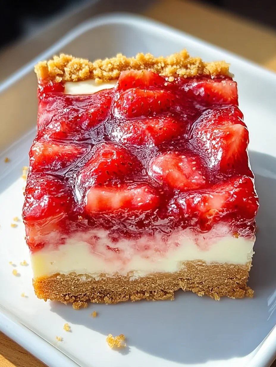 Strawberry Cheesecake Bars