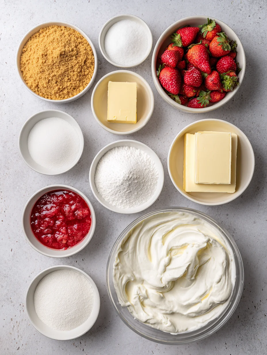 Strawberry Cheesecake Bars