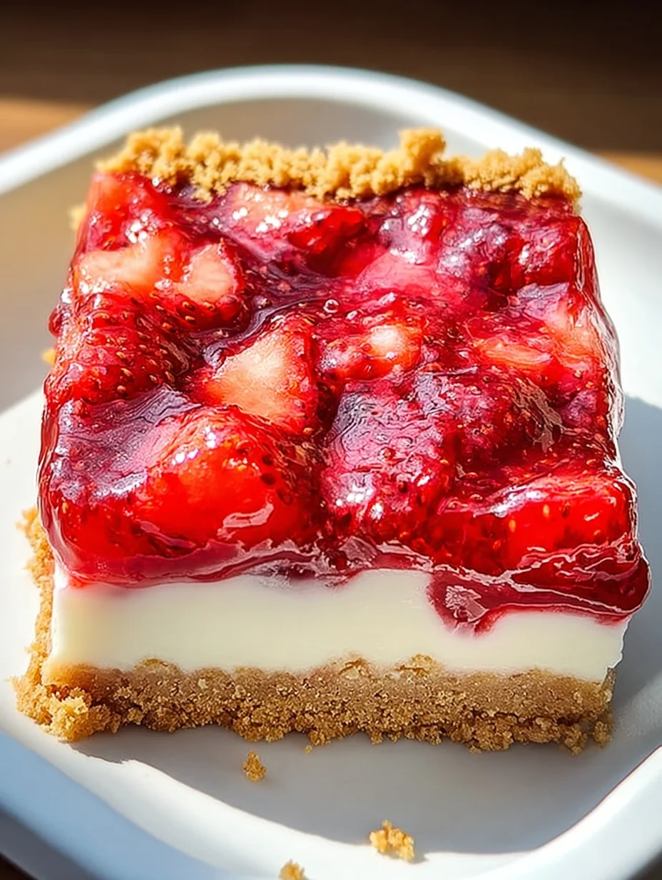 Strawberry Cheesecake Bars