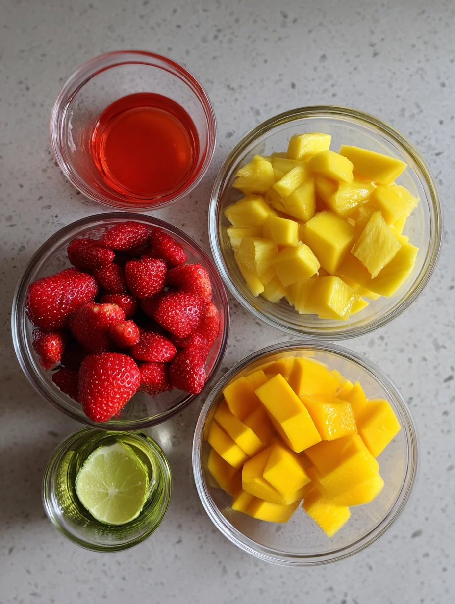 Strawberry Mango Margarita