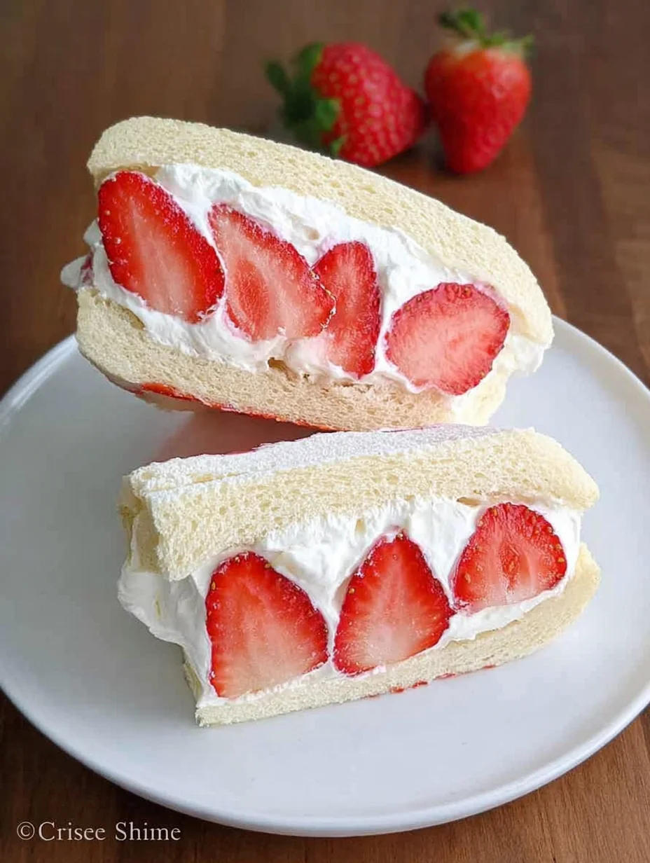 Strawberry Sando