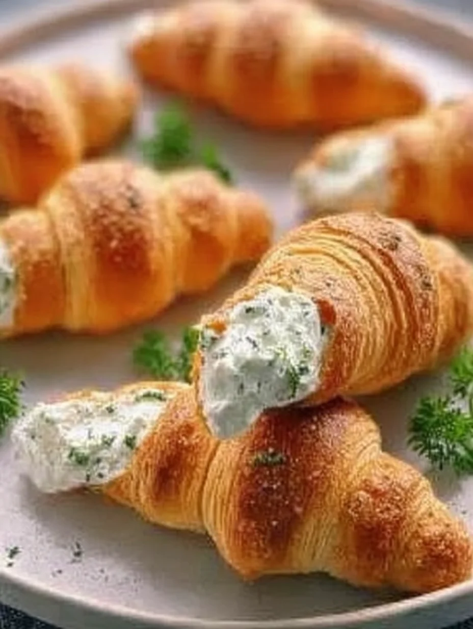 Stuffed Crescent Roll Carrots