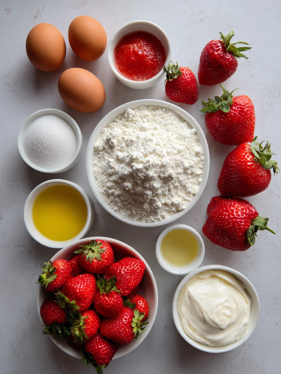 Easy Strawberry Cake