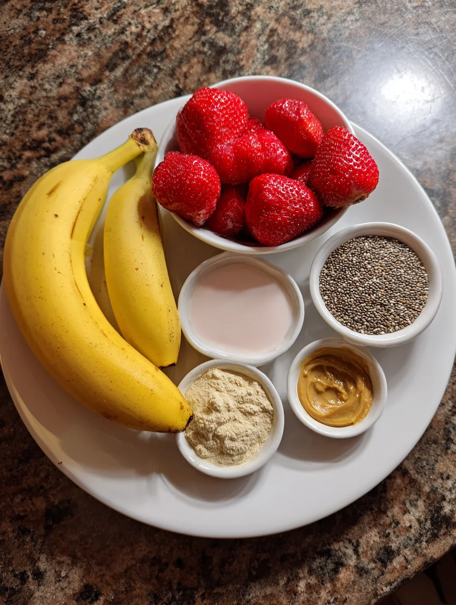 Strawberry Banana Smoothie Bowl
